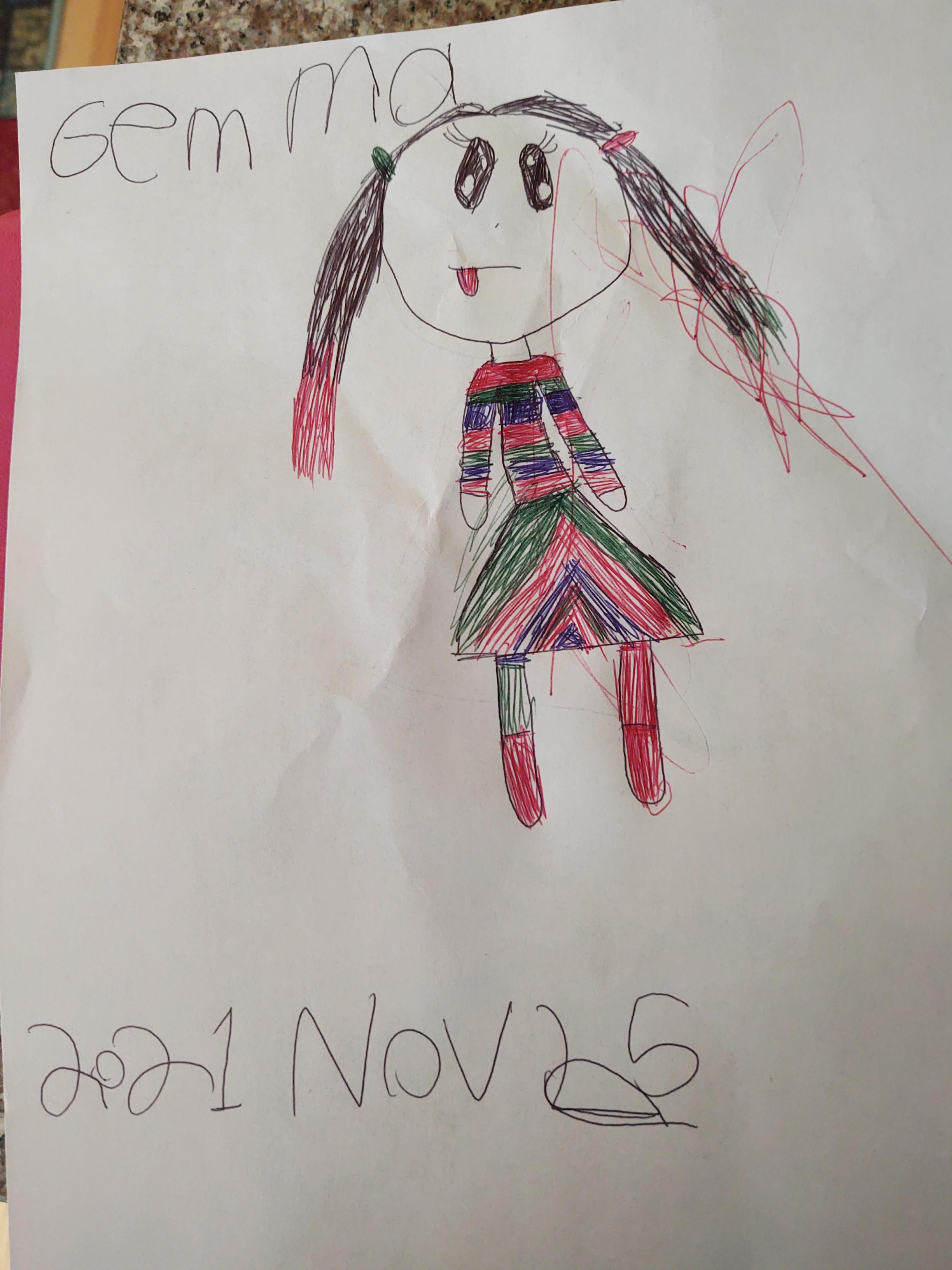 Gemma self portrait